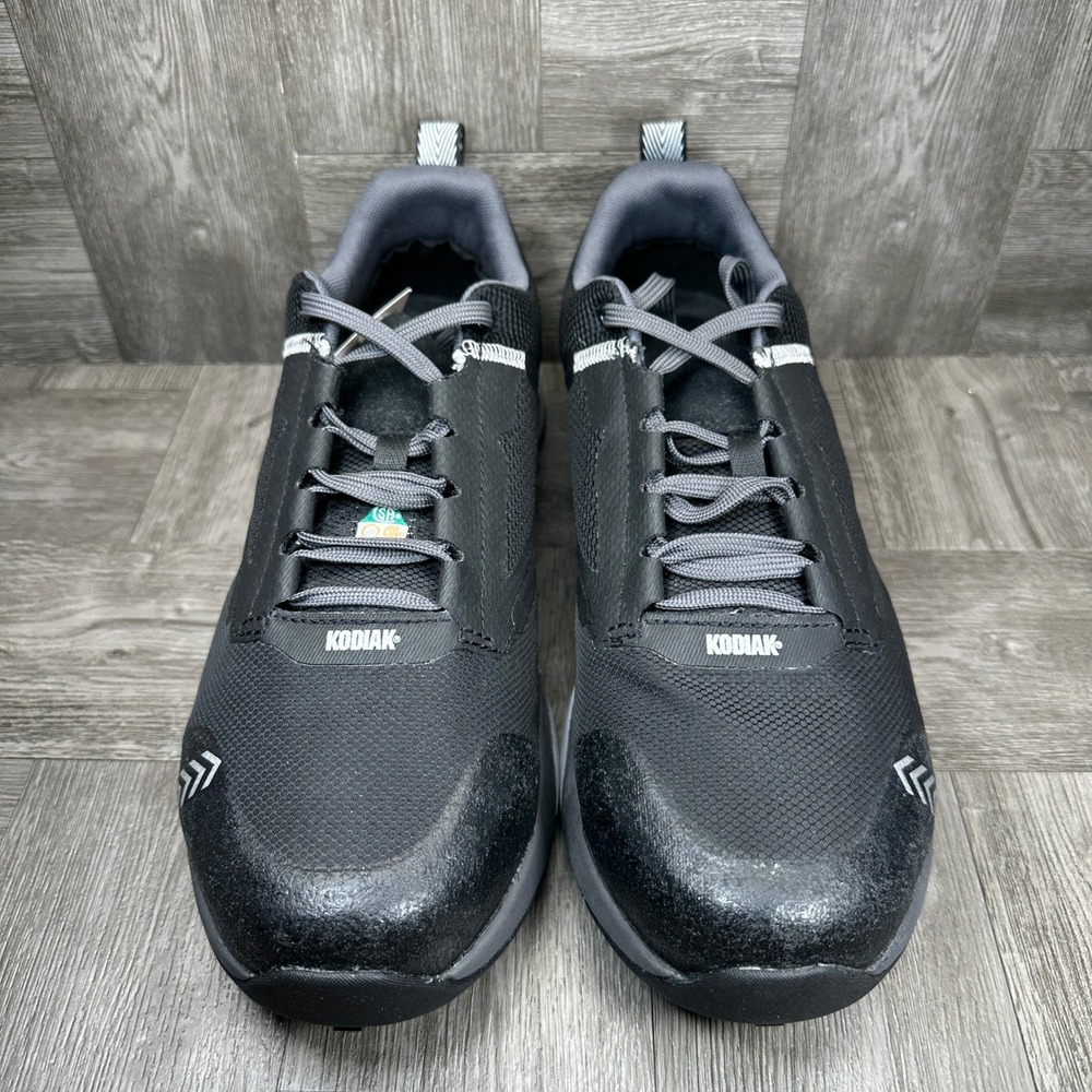 Kodiak Quicktrial Safety Work Shoes Mens 11 Wide Black Safety Composite Toe NEW - Picture 7 of 9